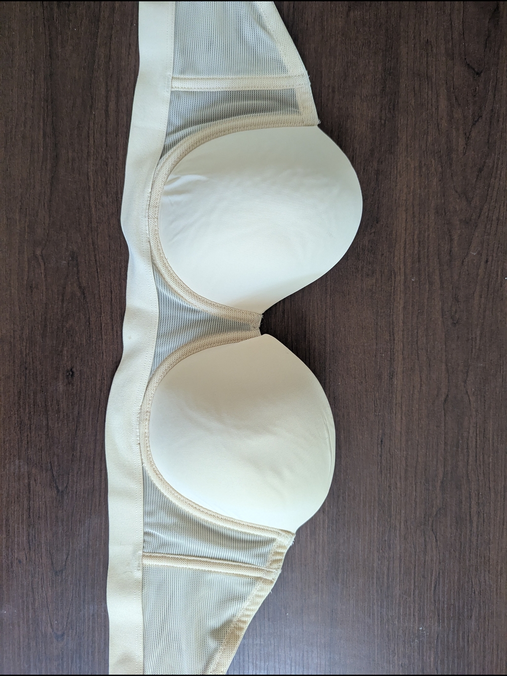 Lively Cream Molded Cup Wireless Support Bra